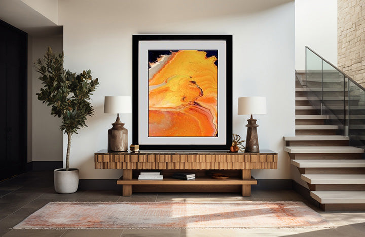 Vibrant Inspirational Art Masterpiece, title "Creation Day 1- Light", Canvas, Archival Art Material, or Glossy Aluminum Metal options