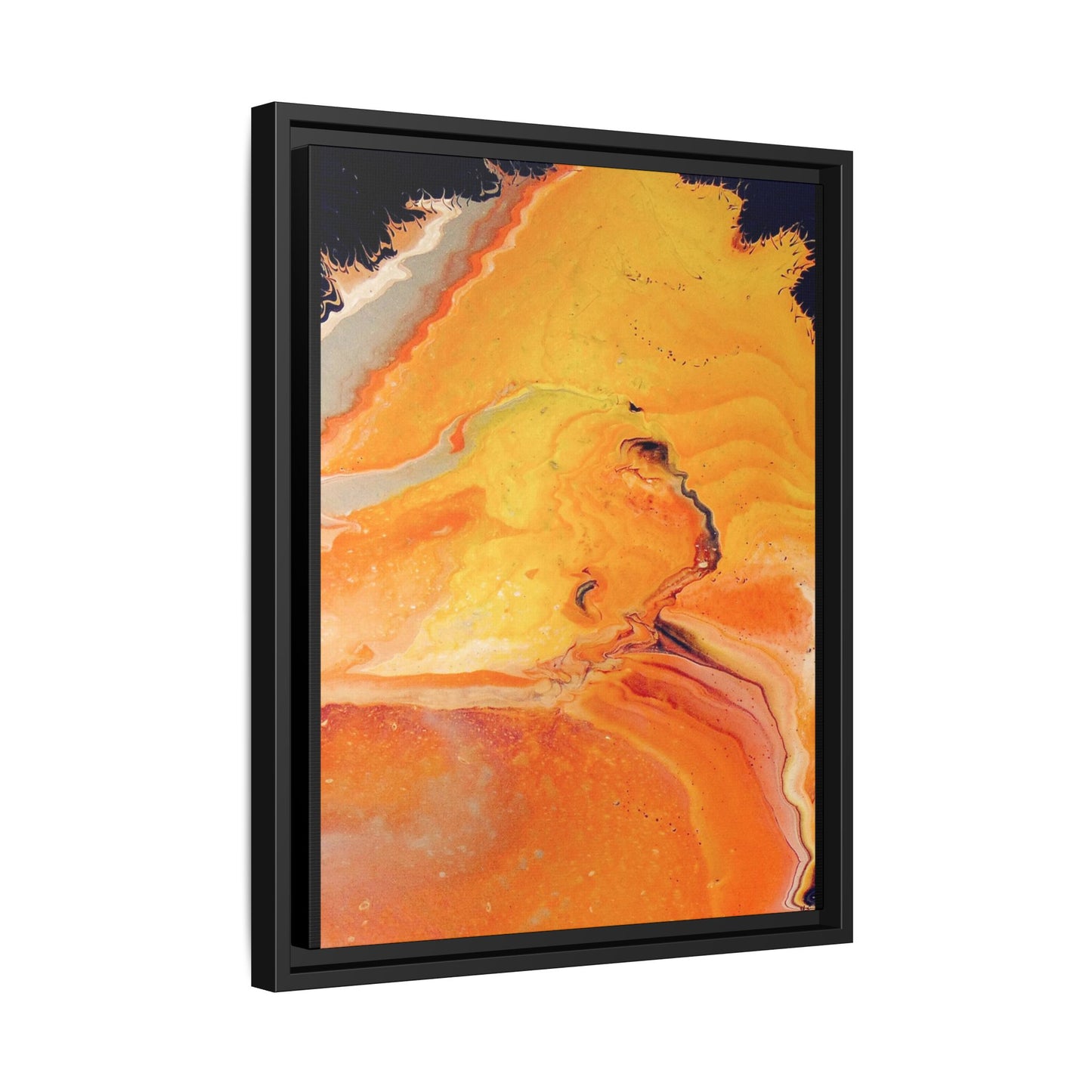 Vibrant Inspirational Art Masterpiece, title "Creation Day 1- Light", Canvas, Archival Art Material, or Glossy Aluminum Metal options