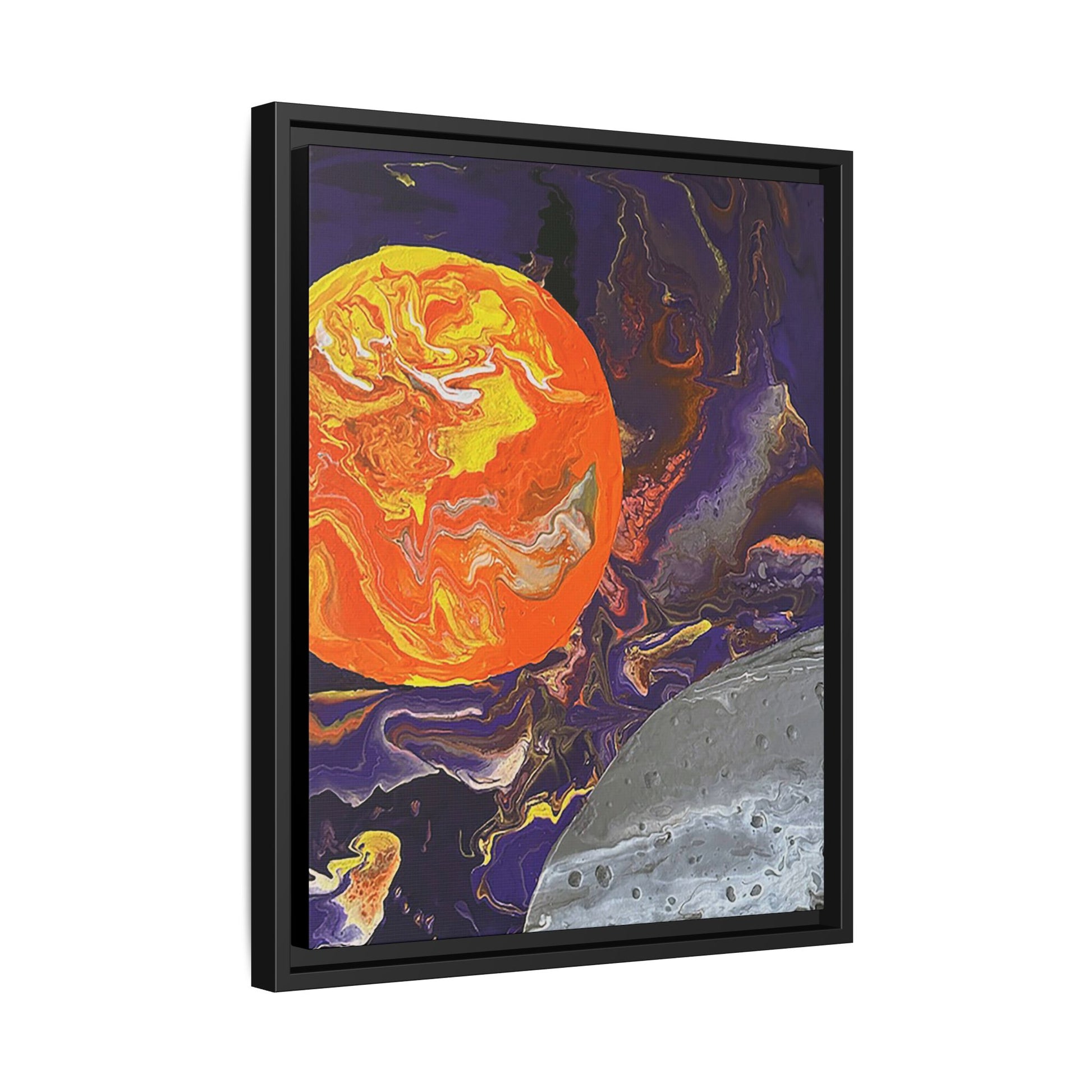 "Creation Day 4- Sun, Moon and Galaxy"
