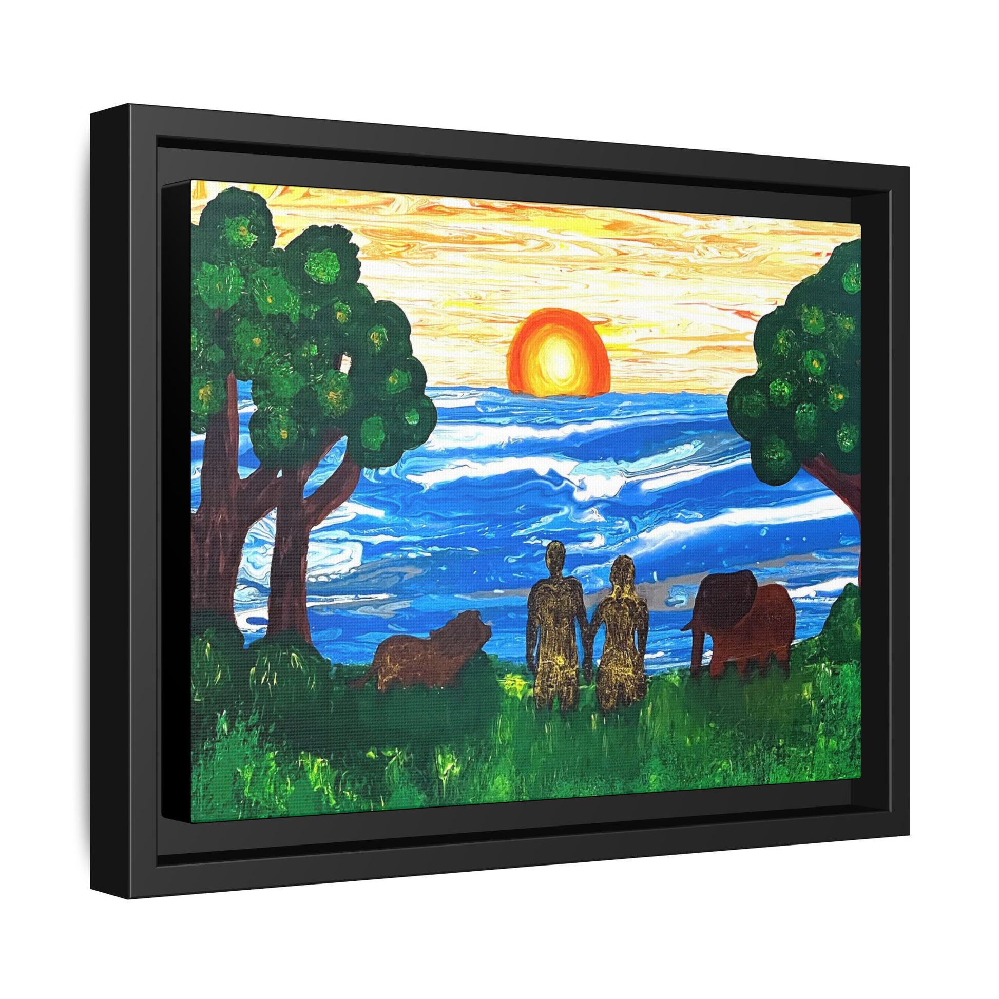 "Creation Day 6- Humans and Land Animals"