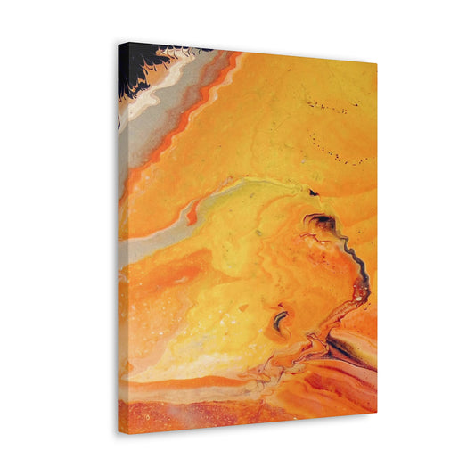 Vibrant Inspirational Art Masterpiece, title "Creation Day 1- Light", Canvas, Archival Art Material, or Glossy Aluminum Metal options