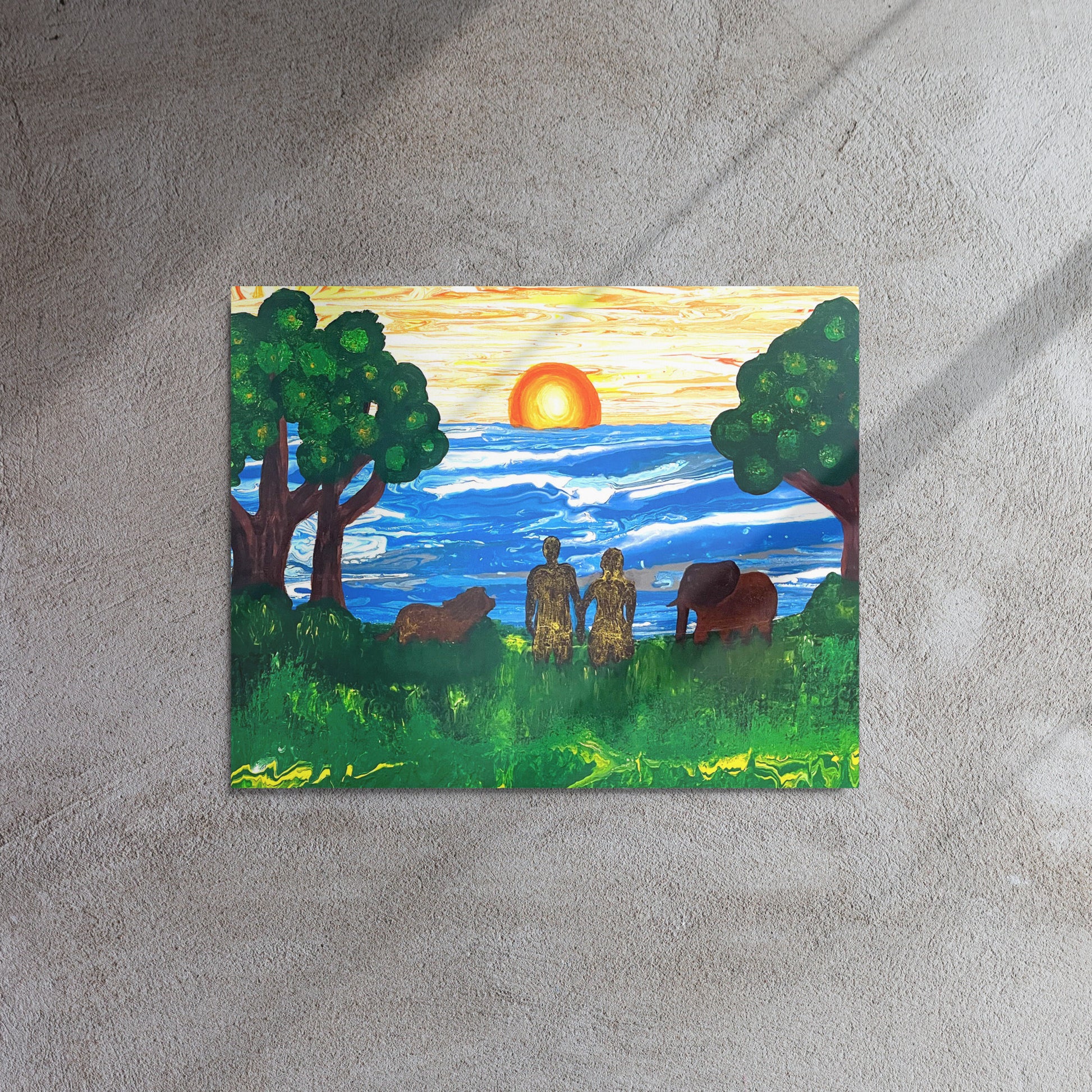 "Creation Day 6- Humans and Land Animals"